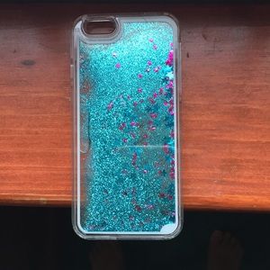 Glitter filled iPhone 6/6s case